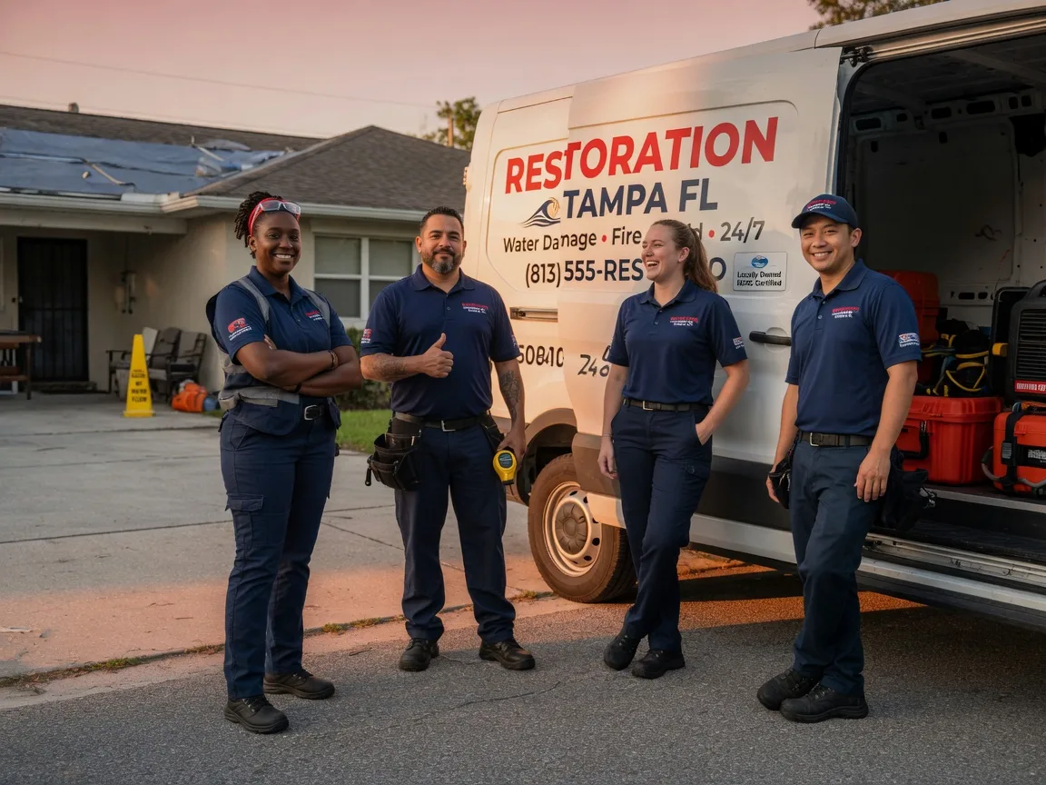 Water Damage Restoration company in Hooks, TX